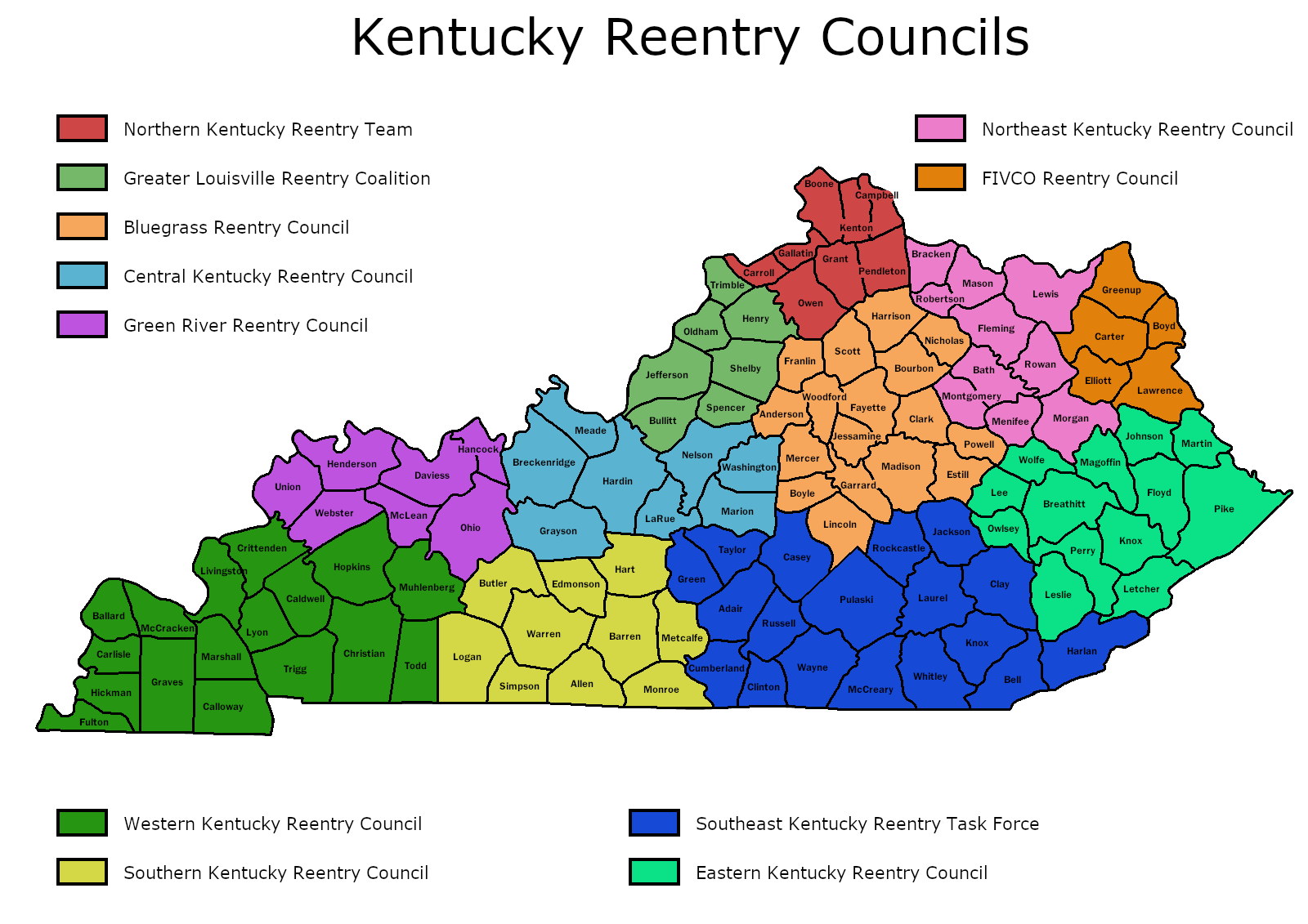 Community Reentry Councils Department of Corrections
